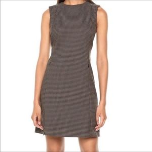 Theory Jacquard Vent Shift Dress